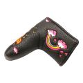 Wosofe Golf Putter Headcover Style for Golf Blade Club Heads Black