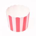 50x Cake Case Baking Cups Kitchen Baking Red Stripes