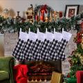 Christmas Stockings for Holiday Xmas Party Decorations White