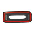 Abs Rear Roof Reading Lights Frame Decoration Cover Trim Stickers