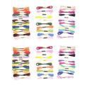 36 Echevettes De Multicolores Pour Broderie Tricotage Bracelets