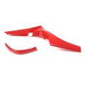 For Toyota Hilux 15-21 Side Air Conditioner Vent Trim Red