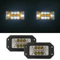 40w Led Off-road Rectangular X Fog Light Yellow Light for Car Truck