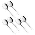 Serving Spoons Set,10 Inch Slotted Spoon and Serving Spoon,pack Of 6