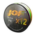 Jof Braided Fishing Line 12 Strands Abrasion for Saltwater 0.128mm