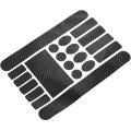 Bike Chain Stay Protection Cycling Fork Wrap Guard Pad Carbon Black