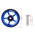 1 Pair Bicycle Easywheel for Brompton Folding Bike with Bolts B