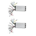 2pcs 48v 60v 72v 3000w Hub Motor Controller 24mos Max80a