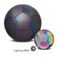 Reflective Soccer 5 Size for Indoor Outdoor Soccer Training