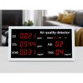 Air Quality Monitor Rechargeable for Maldehyde Co Co2 Hcho Tvoc Aqi