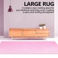 Fluffy Rugs for Bedroom,with Backing Non-slip Points(4x6 Feet,pink)