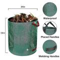 4 Pack 72 Gallons Garden Waste Bags, Reusable Yard Bags Heavy Duty