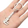 Useful Mini Vernier Caliper Tool Pendant Slides Key Chain 10cm