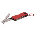 Multifunction Keychain Stainless Steel Nail Clipper Led Light Tool