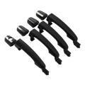 1 Set Of 4-door Exterior Handle, Front and Rear, Left and Right