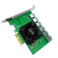 Ssu Pci Express 1 to 6 Riser Card Usb 3.0 Riser for Bitcoin Mining