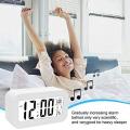 Digital Alarm Clock with Smart Light Sensor and Temperature Indicator