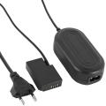 E18 Ac Power Adapter Camera Charger for Canon 200d M6 M5 Ect(eu Plug)