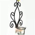 Living Room Candlestick Wall Wrought Iron Candlestick Holder
