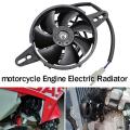 Universal Motorcycle Cooling Fan Oil Cooler Engine Electric Radiator
