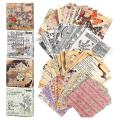 400 Sheets Vintage Journaling Supplies Diy Scrapbook Paper Supplies