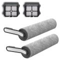1 Set Replacement Brush Roller and Vacuum Hepa Filter for Tineco