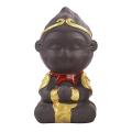Ceramics Monkey King Figurine Sun Wukong Statue Mini Decorates A