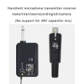 Microphone Wireless System Transmitter and Receiver for Audio Mixer