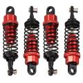 2pcs Aluminum Shock Absorber Upgrade Parts for 1:18 Wltoys A959 Red