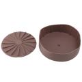 Air Fryer Silicone Pot-replacement for Paper Liners, Brown