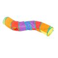 Collapsible Cat Tunnel, Cat Feather Toy Mouse Crinkle Balls Toys