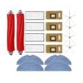 1set Main Brush Side Brush Hepa Filter Mop Cloth