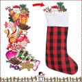 Christmas Stockings for Holiday Xmas Party Decorations Red