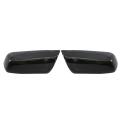 1 Pair Rearview Mirror Cover Cap for Chevrolet Impala Glossy Black