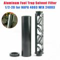 2x 1/2-28 Fuel Filter for Napa 4003 Wix 24003 Aluminum Single Core