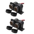 Cigarette Lighter Socket 12v Waterproof Dual Power Outlet with Wire