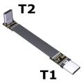Usb 3.1 Type C to Type C Cable Fpc Fpv 3a 10gbps Emi Shielding,5cm