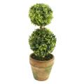 Artificial Plastic Trees In Pots Plant Potted Decor Pattern:two Ball