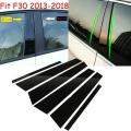6pcs For-bmw 3 Series F30 2013-2018 Pillar Post Cover Trim