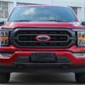 Front Grille Center Cap for Ford F150 21-22,with Camera Red