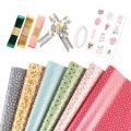 Included 6 Pcs Gift Wrap Papers,ribbon Present Gift Wrapping Paper