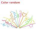 Children's Curly Party Straws, Curling Novel Straws, 36 Pieces