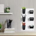 6 Sets Pegboard Bins Pegboard Cups with Hooks, for Organizing