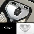 Silver Chrome Front Reading Light Panel Cover Trim