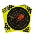 10pcs 8-inch Targets Stickers Adhesive Reactivity Targets Paper