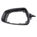 Right Outside Rearview Mirror Frame Side Rear View Mirror Cover Glass