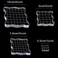 10 Pieces Stamp Blocks Acrylic Clear for Scrapbooking Crafts Stamp