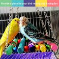 12x Bird Parrot Toys-bird Hanging Shredding Swing Chew-birds Toys