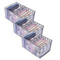 3 Pcs Washable Clothes Organizer for Folded Clothes,clothes Storage