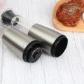 1pcs Stainless Steel Electric Salt and Pepper Grinder Battery Power